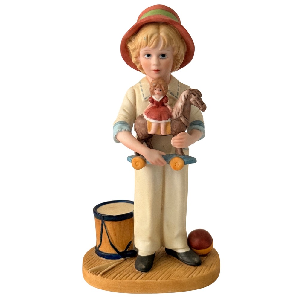 Jan Hagara Jody and the Toy Horse Figurine Limited Edition Royal Orleans 1982